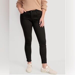 Old Navy Super Skinny Jeans, Black, 18